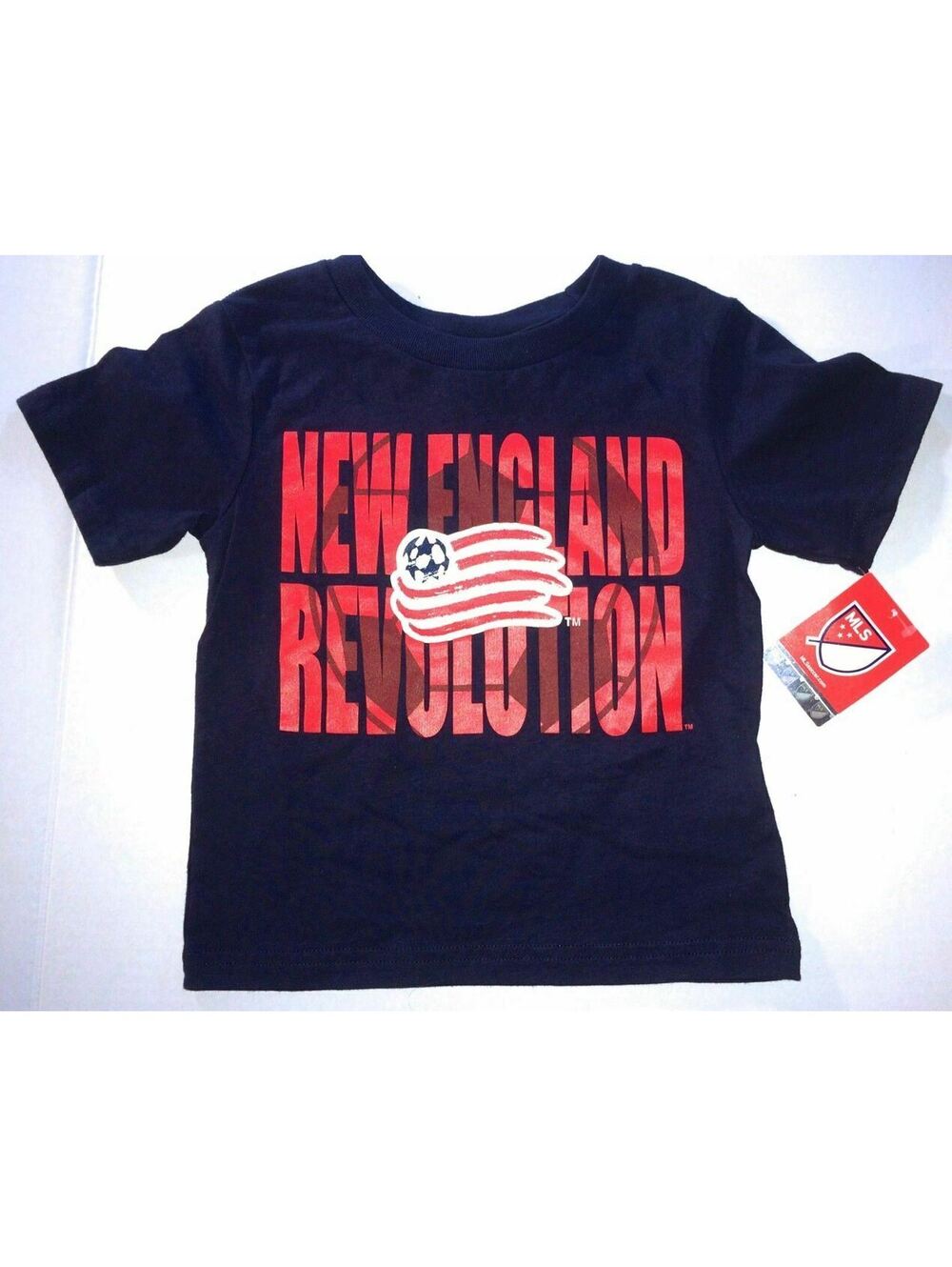 NWT New England Revolution Blue T Shirt MLS Soccer Youth Size Toddler 3T